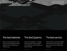 Tablet Screenshot of cantecsystems.com